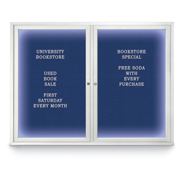 Hinge-less Radius Corkboard, 11"x13-1/2", Satin Alum Frame/Cork